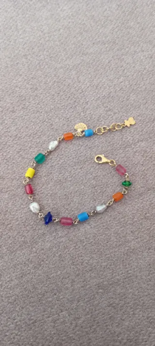Pulsera Tous Multicolor Perlas y glass.