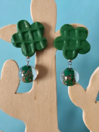 Lote pendientes arcilla polimérica