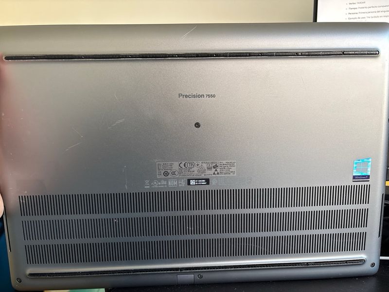 Dell Precision 7550 Laptop afbeelding 3