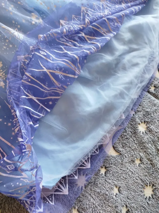 Disfraz Princesa Hielo Niña con luces talla 130cm