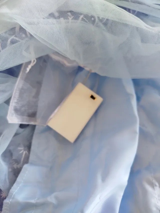 Disfraz Princesa Hielo Niña con luces talla 130cm