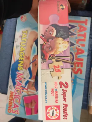 Puzzle Madera Los Increíbles 25 Piezas