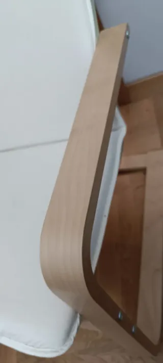 Sillón Ikea Poang Madera y Tela