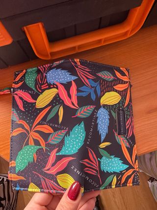 Cartera Paco Martínez estampado floral