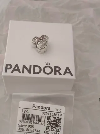Charm Disney Minnie Pandora Plata 925