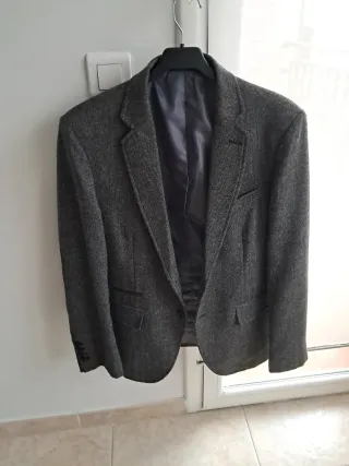 Americana gris hombre T.50