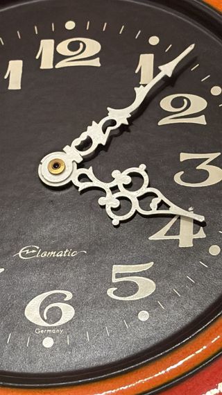 Reloj de pared vintage Elmatic Germany