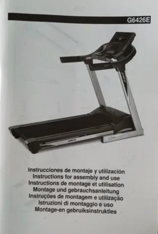 Cinta de Correr BH ZX 9000 G6426E