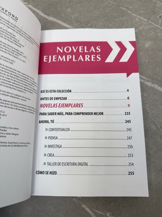 Novelas Ejemplares: selección