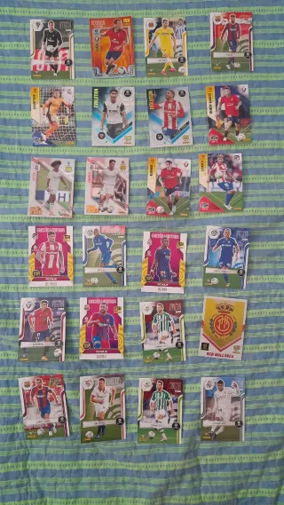 Lote cromos fútbol Panini MGK 2021-22