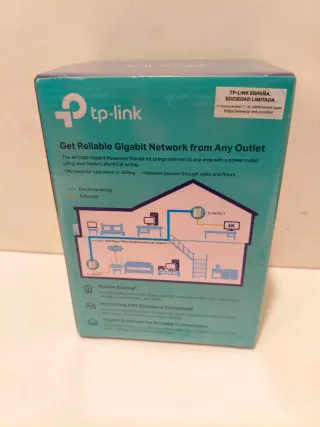 TP-Link Gigabit Powerline AV1000 Starter Kit