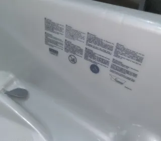 Bañera para bebé con soporte,,JANE,,95 x 53 x 25 ,