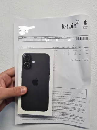 iPhone 16 128GB Negro