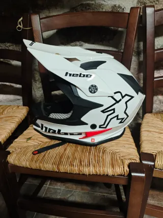 Casco Hebo Cross Blanco talla M