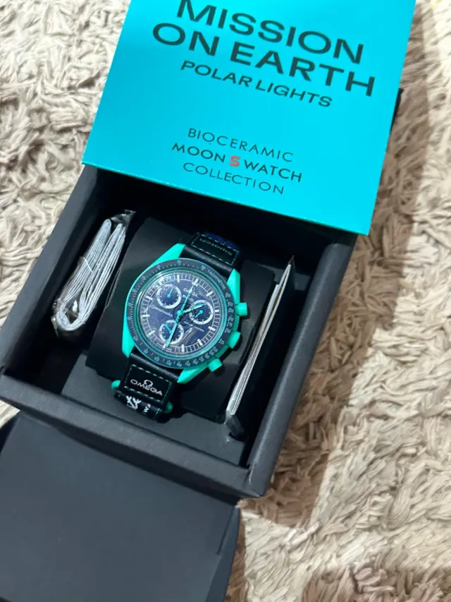 Omega Bioceramic MoonSwatch Azul