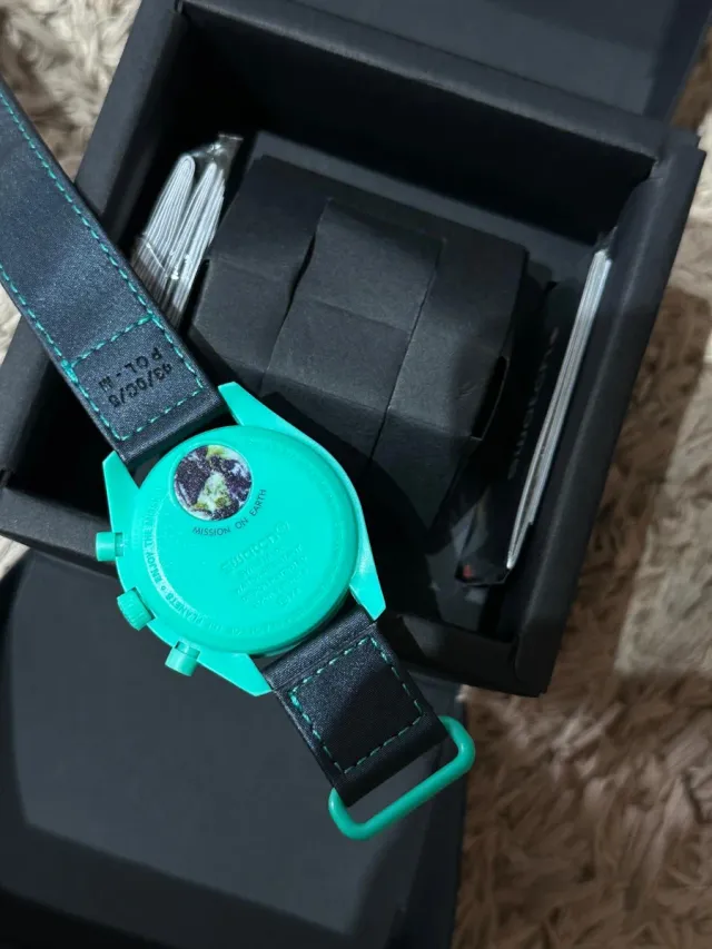 Omega Bioceramic MoonSwatch Azul