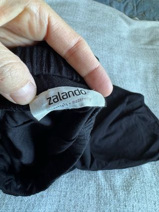 Falda larga premamá negra talla única