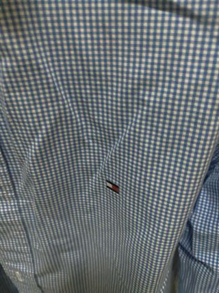 Camicia Tommy Hilfiger Uomo Blu/Bianca Tg. S