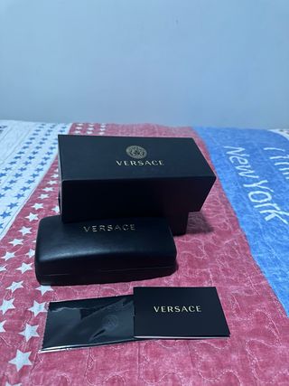 Astuccio per occhiali Versace Nero