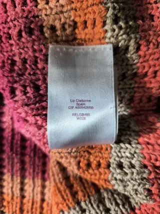 Jersey de punto.Talla XXL Multicolor