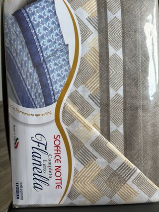 Lenzuola flanella 130x200