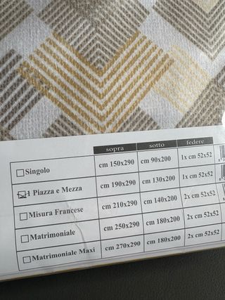 Lenzuola flanella 130x200