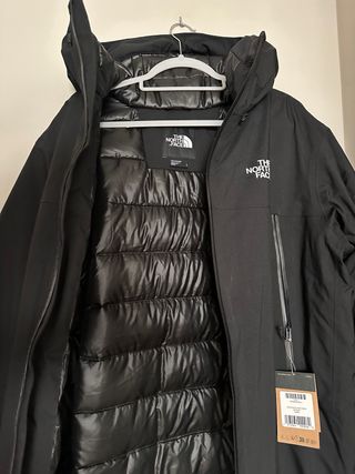 The North Face Mountain Range Parka Hombre (Negro)