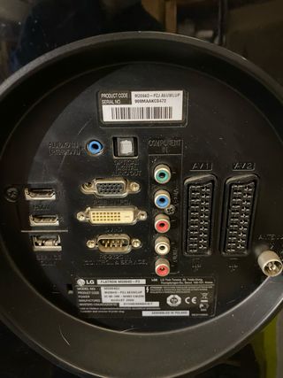 Monitor LG Flatron 20 con TV HD