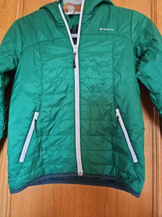 Chaqueta infantil Quechua verde 10 años