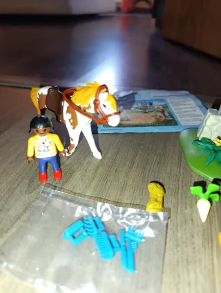 Playmobil Maletín Cuidado Caballos 9100