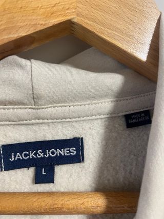 Sudadera Jack & Jones Beige