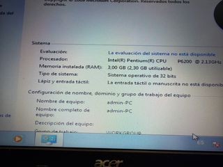 Portátil Acer TravelMate 5742Z