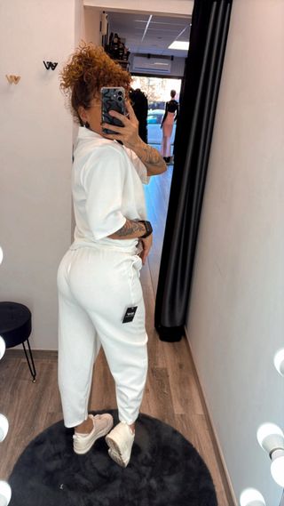 Conjunto chándal blanco