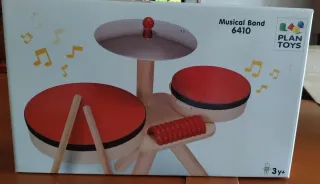 Batteria Musicale in Legno Plan Toys
