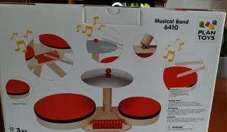 Batteria Musicale in Legno Plan Toys