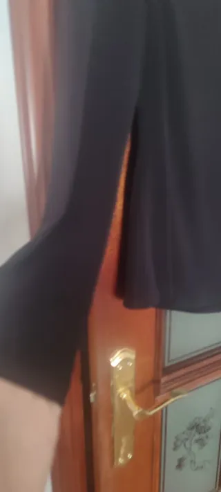 Camiseta manga larga negra