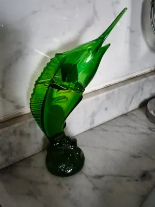 Botella Avon Pez Loción Hombre Verde