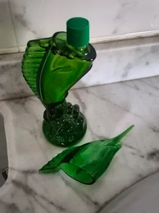 Botella Avon Pez Loción Hombre Verde