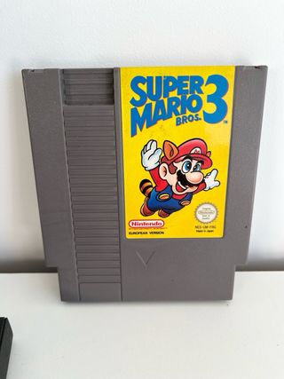 Super Mario Bros 3. NES Cartucho
