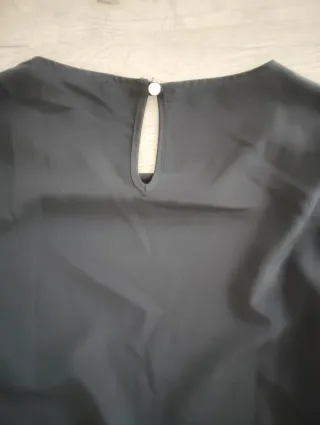 Blusa Negra Manga 3/4 Talla L Primark