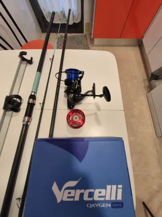 Caña de surfcasting Vercelli