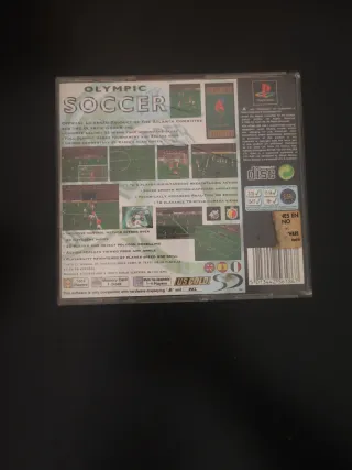 Olympic Soccer PS1 US Gold