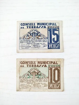 Billetes Consell Municipal Terrassa