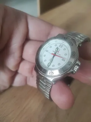 Reloj Frecce Tricolori Blanco y Plateado