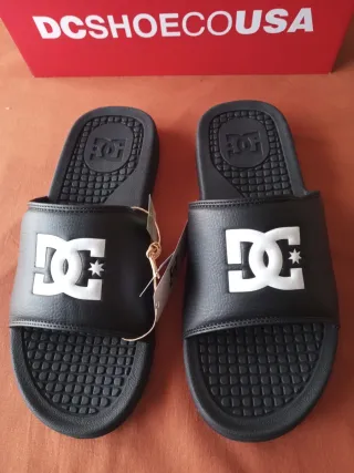 Chanclas DC Shoes Hombre Negras