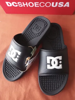 Chanclas DC Shoes Hombre Negras