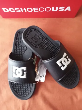 Chanclas DC Shoes Hombre Negras