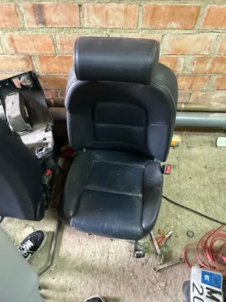 Asientos Audi A3 8P Cuero Negro