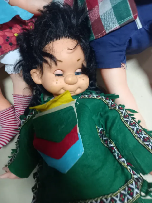 Lote 3 bambole antiche