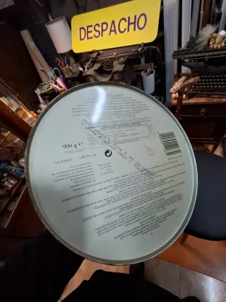 Lata Grande Decorada Navidad